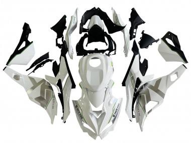 Buy 2019-2025 Kawasaki ZX25R ZX-25R Motorcycle Fairings - White Silver Green Black Trick Star UK