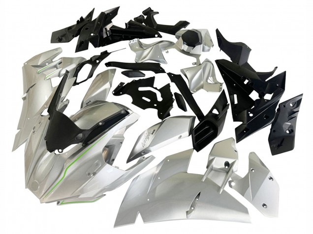 2015-2022 Kawasaki Ninja H2 Motorcycle Fairings - Silver UK