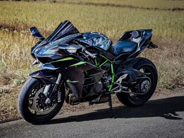 Buy 2015-2022 Kawasaki Ninja H2 Motorcycle Fairings - Black Blue Chameleon Green UK