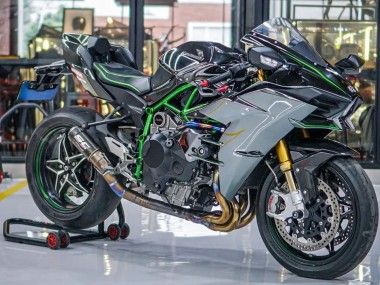 Buy 2015-2022 Kawasaki Ninja H2 Motorcycle Fairings - Grey UK