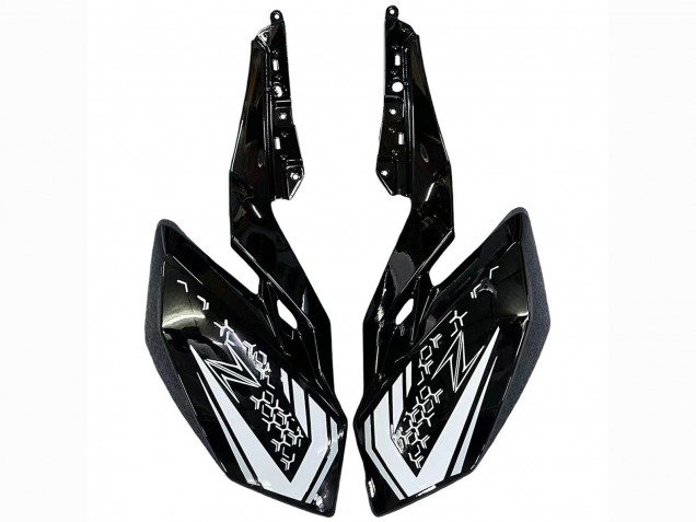 2018-2024 Kawasaki Z400 Motorcycle Fairings - Glossy Black UK