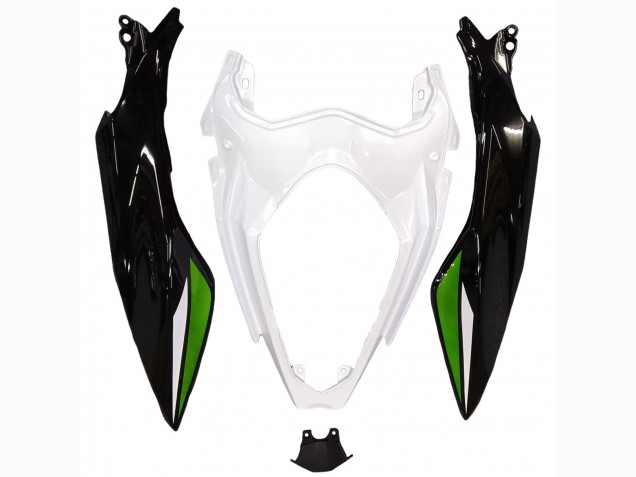 2018-2024 Kawasaki Z400 Motorcycle Fairings - White Glossy Black Green UK