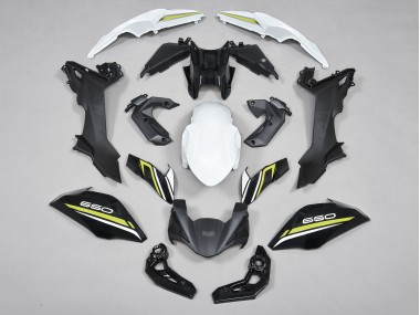 Buy 2017-2019 Kawasaki Ninja Z650 Motorcycle Fairings - Black White Yellow UK