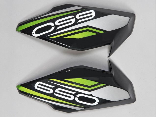 2017-2019 Kawasaki Ninja Z650 Motorcycle Fairings - Black Green Silver UK