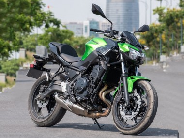 Buy 2020-2023 Kawasaki Ninja Z650 Motorcycle Fairings - Green Black UK