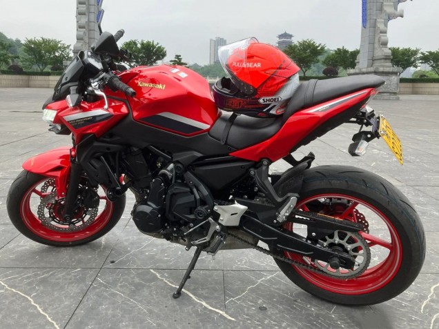 2020-2023 Kawasaki Ninja Z650 Motorcycle Fairings - Red Black UK