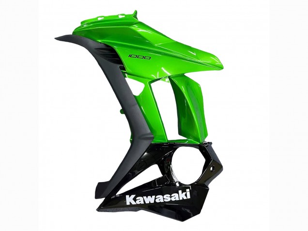 2010-2018 Kawasaki Z1000SX Motorcycle Fairings - Glossy Black Matte Black Green UK
