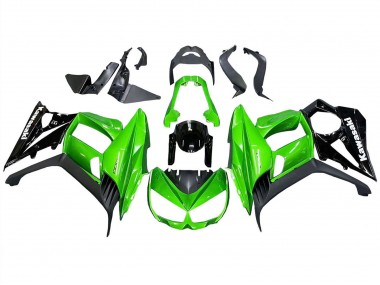 Buy 2010-2018 Kawasaki Z1000SX Motorcycle Fairings - Glossy Black Matte Black Green UK