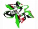 2010-2016 Kawasaki Z1000SX Motorcycle Fairings - Green Red Glossy Black Elf 35 UK