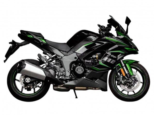 2020-2025 Kawasaki Z1000SX Motorcycle Fairing - Black Green Ninja UK