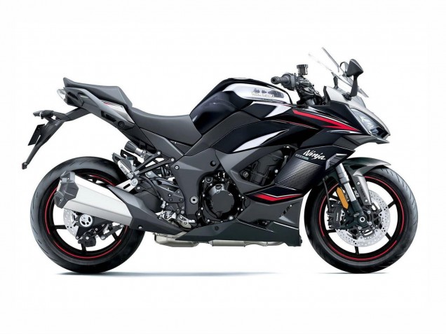 2020-2025 Kawasaki Z1000SX Motorcycle Fairings - Black Silver Ninja UK