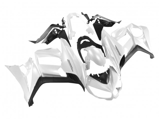 2010-2018 Kawasaki Z1000SX Motorcycle Fairings - Pearl White Black UK