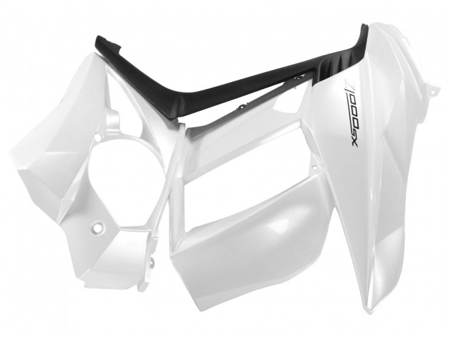 2010-2018 Kawasaki Z1000SX Motorcycle Fairings - Pearl White Black UK