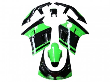 Buy 1989-1990 Kawasaki ZXR250 Motorcycle Fairings - Green Glossy Black UK