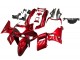 1998-2003 Kawasaki ZZR600 Motorcycle Fairings - Red with Black Flame UK