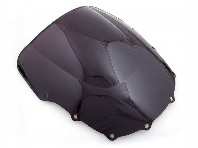 1998-2003 Kawasaki ZZR600 Motorcycle Fairings - Red with Black Flame UK