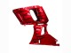 1998-2003 Kawasaki ZZR600 Motorcycle Fairings - Red with Black Flame UK