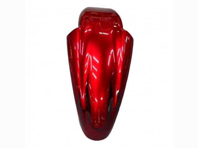 1998-2003 Kawasaki ZZR600 Motorcycle Fairings - Red with Black Flame UK