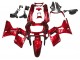 1998-2003 Kawasaki ZZR600 Motorcycle Fairings - Red with Black Flame UK