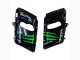 1998-2003 Kawasaki ZZR600 Motorcycle Fairings - Green Black Monster Elf UK