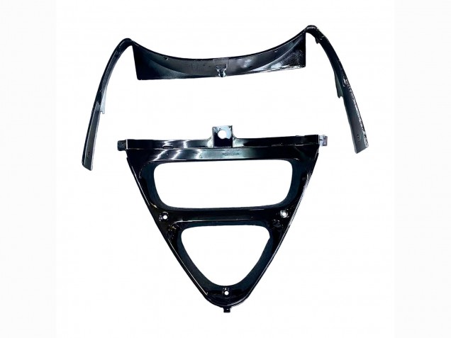 1998-2003 Kawasaki ZZR600 Motorcycle Fairings - Green Black Monster Elf UK