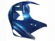 1993-2007 Kawasaki ZZR400 Motorcycle Fairings - Blue Silver Black UK