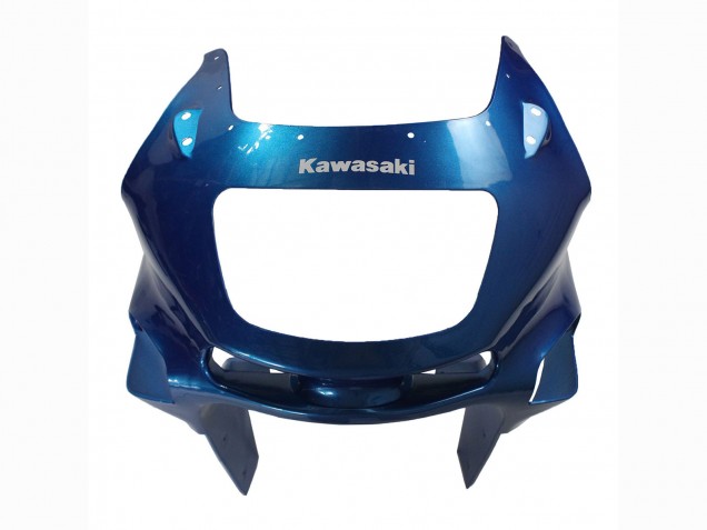 1993-2007 Kawasaki ZZR400 Motorcycle Fairings - Blue Silver Black UK