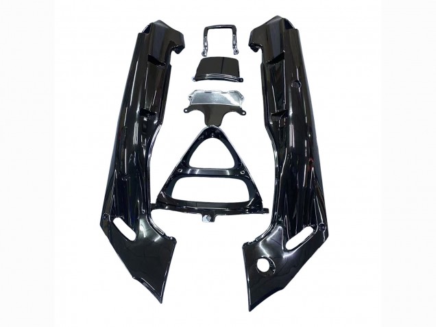 1993-2007 Kawasaki ZZR400 Motorcycle Fairings - Glossy Black Gold Ninja UK
