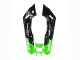 1993-2007 Kawasaki ZZR400 Motorcycle Fairings - Green Glossy Black Blue Monster Elf Touch4 Bridgestone UK