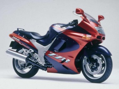 Buy 1993-2003 Kawasaki ZZR1100 Motorcycle Fairings - Maroon Red Dark Blue UK