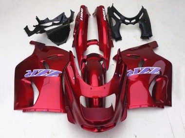 Buy 1993-2003 Kawasaki ZZR1100 Motorcycle Fairings - Glossy Red UK