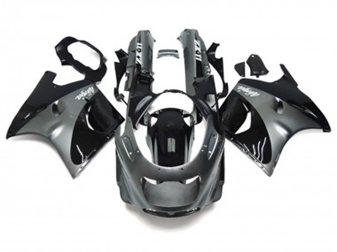 Buy 1993-2003 Kawasaki ZZR1100 Motorcycle Fairings - Grey Black Ninja UK