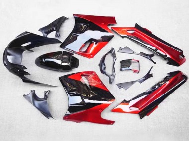 Buy 1993-2003 Kawasaki ZZR1100 Motorcycle Fairings - Red Black UK
