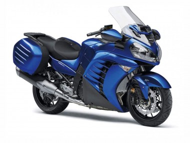 Buy 2007-2009 Kawasaki GTR1400/ZG1400 Motorcycle Fairings - Blue Black UK