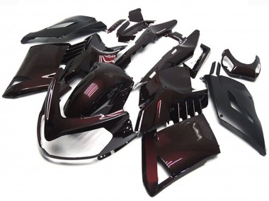 Buy 2007-2009 Kawasaki GTR1400/ZG1400 Motorcycle Fairings - Maroon Red Black UK
