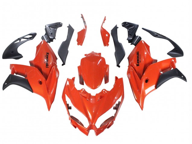 2015-2021 Kawasaki Versys 650 Motorcycle Fairings - Red Matte Black UK