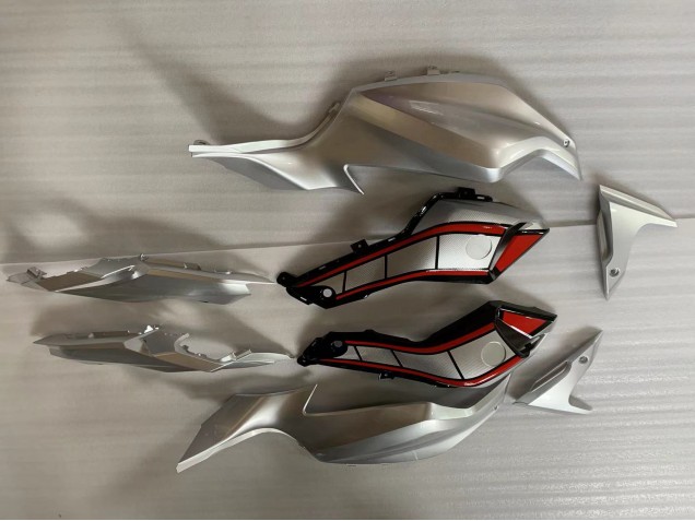 2012-2017 Yamaha MT07/FZ07 Motorcycle Fairings - Silver Red Black UK