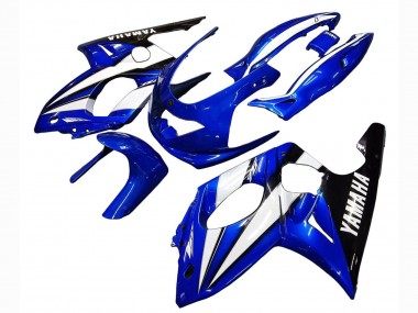 Buy 1996-2007 Yamaha YZF600R Thundercat Motorcycle Fairings - Blue White Black UK