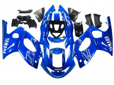 Buy 1996-2007 Yamaha YZF600R Thundercat Motorcycle Fairings - Blue White Silver UK