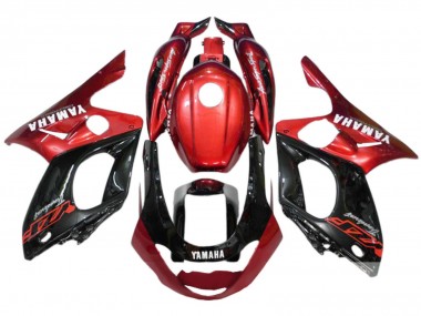 Buy 1996-2007 Yamaha YZF600R Thundercat Motorcycle Fairings - Red Black Silver UK