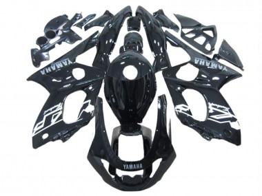 Buy 1996-2007 Yamaha YZF600R Thundercat Motorcycle Fairings - Glossy Black White UK