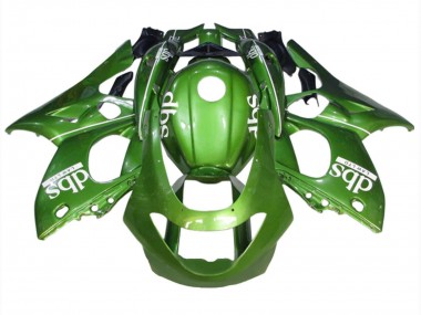 Buy 1996-2007 Yamaha YZF600R Thundercat Motorcycle Fairing Kits - Green White UK