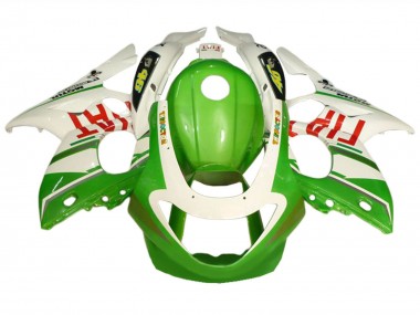 Buy 1996-2007 Yamaha YZF600R Thundercat Motorcycle Fairings - White Green Fiat UK