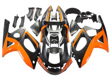 Buy 1996-2007 Yamaha YZF600R Thundercat Motorcycle Fairings - Black Orange UK