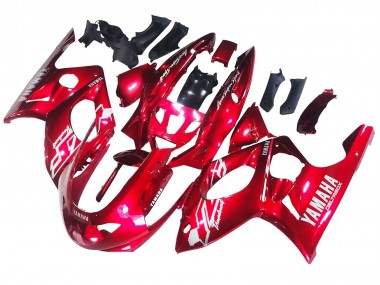Buy 1996-2007 Yamaha YZF600R Thundercat Motorcycle Fairings - Red White Thunderace UK