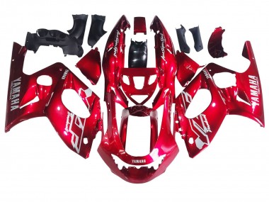 Buy 1996-2007 Yamaha YZF600R Thundercat Motorcycle Fairings - Red White Thunderace UK