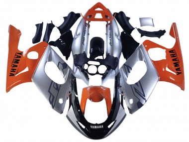 Buy 1996-2007 Yamaha YZF600R Thundercat Motorcycle Fairings - Orange Grey Glossy Black UK