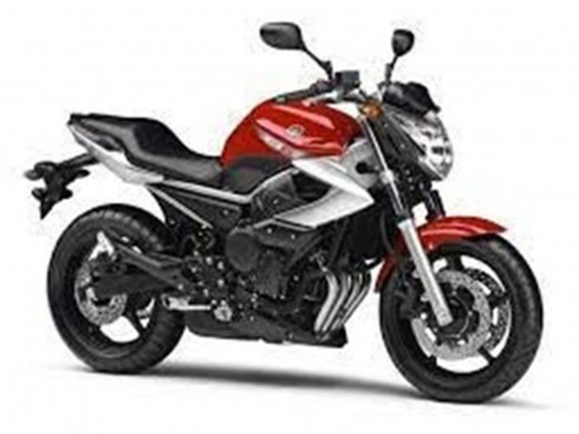 2009-2012 Yamaha XJ6 Motorcycle Fairings - Red Silver UK