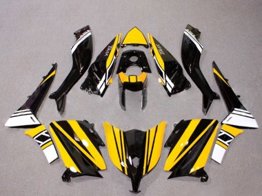 Buy 2012-2014 Yamaha TMAX530 Motorcycle Fairings - Glossy Black Yellow White UK