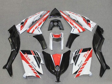Buy 2012-2014 Yamaha TMAX530 Motorcycle Fairings - White Red Black Racing UK